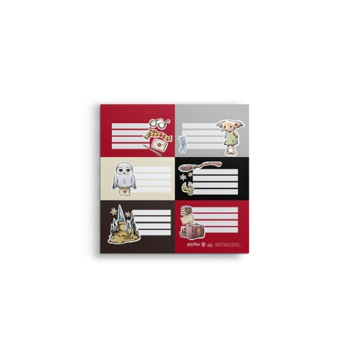 ETIQUETA ESCOLAR HARRY POTTER X12