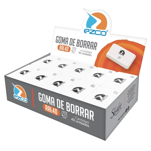 GOMA EZCO PARA LÁPIZ X40