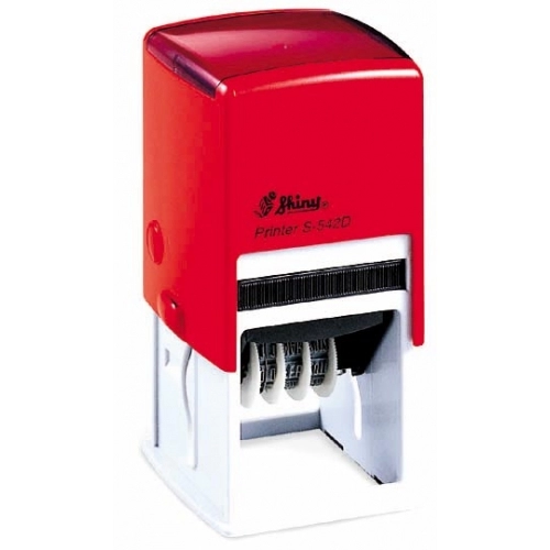 SELLO FECHADOR SHINY S-542D 42X42MM CON PLACA AUTOMÁTICO