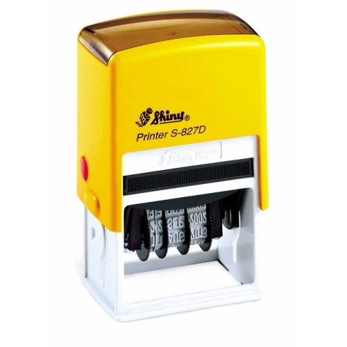 SELLO FECHADOR SHINY S-827D 50X30MM CON PLACA AUTOMÁTICO