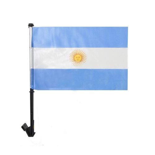 BANDERA CON MÁSTIL PARA COCHE