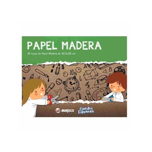 BLOCK PAPEL MADERA X 30HJS MURESCO