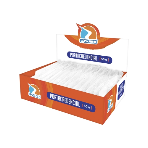 PORTA CREDENCIAL PLÁSTICO X50 EZCO