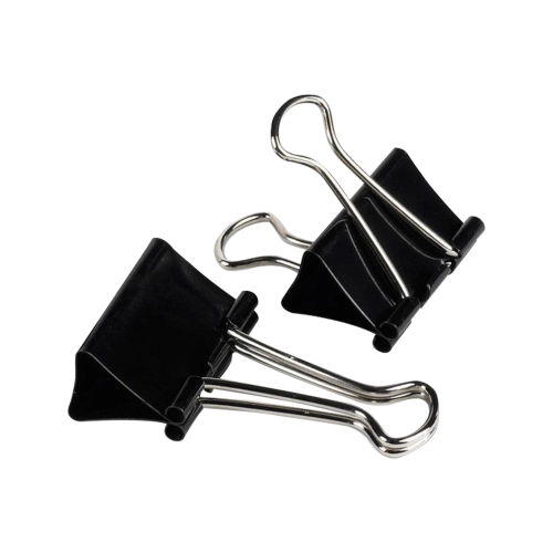 BROCHE BINDER NEGRO 25MM X12 EZCO