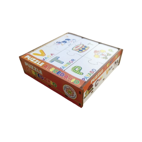 JUEGO PUZZLE ABECEDARIO X54 PIEZAS
