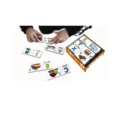 JUEGO PUZZLE ABECEDARIO X54 PIEZAS