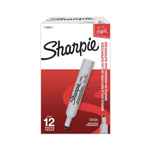 MARCADOR SHARPIE PERMANENTE TANK PUNTA CHATA
