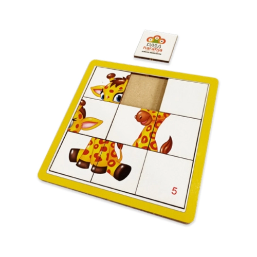 JUEGO PUZZLE Y TRABADO  15X15CM