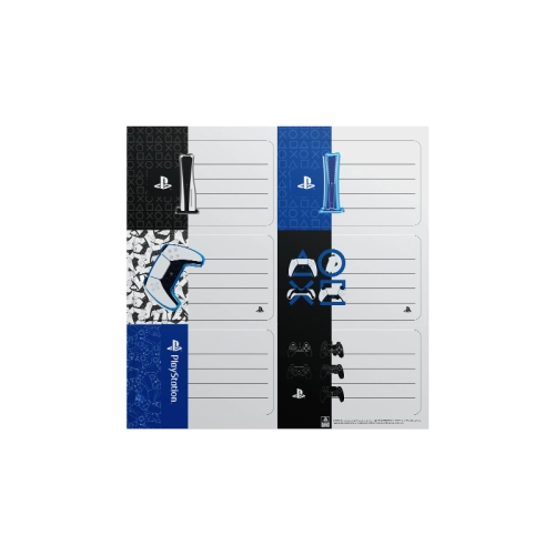 ETIQUETA ESCOLAR PLAYSTATION X12