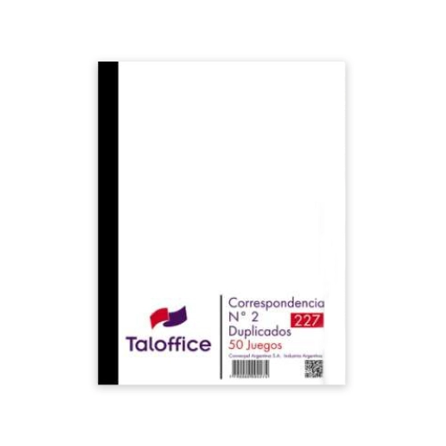 CUADERNO CORRESPONDENCIA DUPLICADO N°2