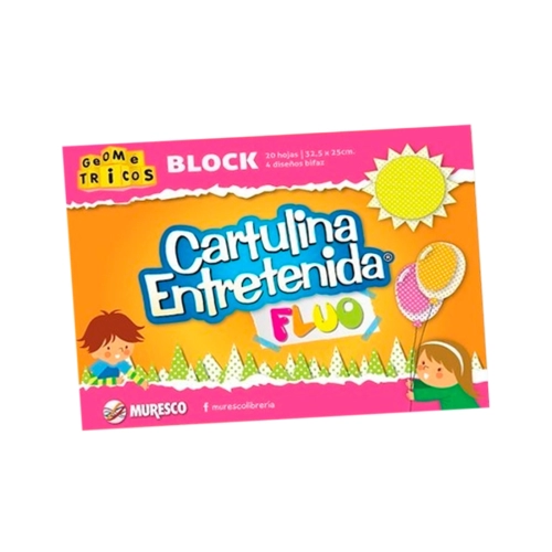 BLOCK GEOMÉTRICO FLUO X20HJS MURESCO