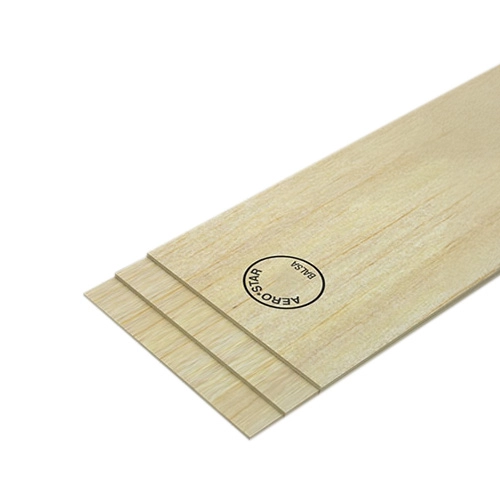 PLANCHA DE MADERA DE BALSA 1MM