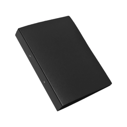 CARPETA OFICIO FIBRA NEGRA 2X40