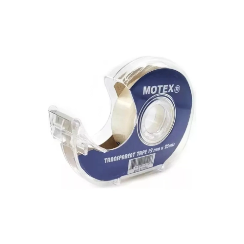 CINTA ADHESIVA 12X25 CON RACIONADOR