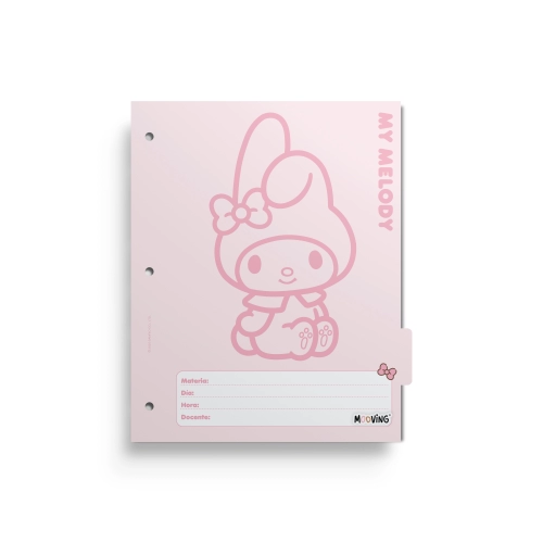 SEPARADOR ESCOLAR MOOVING MY MELODY