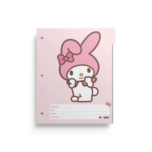 SEPARADOR ESCOLAR MOOVING MY MELODY