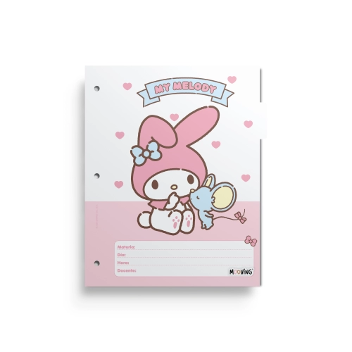 SEPARADOR ESCOLAR MOOVING MY MELODY