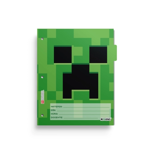 SEPARADOR ESCOLAR MOOVING MINECRAFT